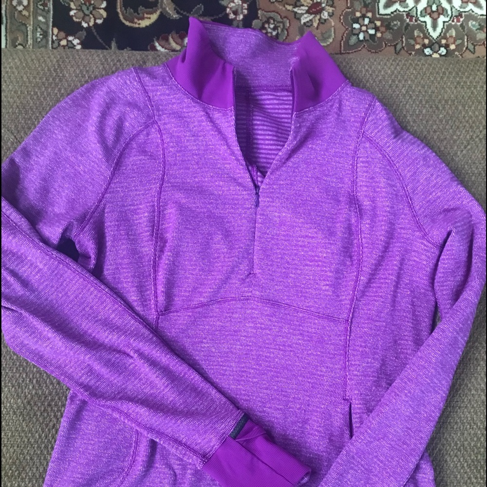 Lululemon 1/4 zip jacket sz 12